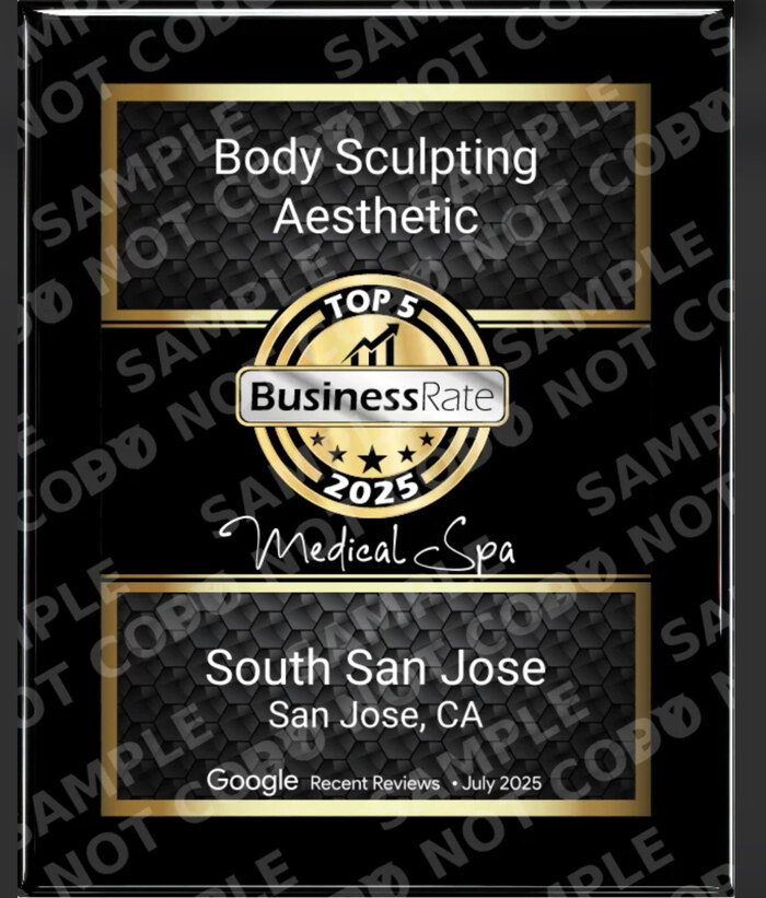 BusinessRate Top 5 Medical Spa — South San Jose 2025